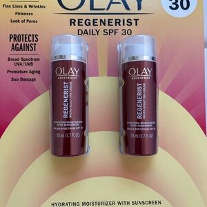 Olay Regenerist Facial Moisturizer 1.7 fl oz, 2-pack SPF 30 NIB